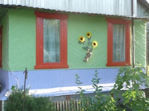 Деревянный дом, пос. Изоплит (Екатеринбург)