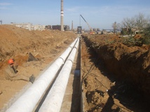 Теплоизоляция магистрального трубопровода,Лисаковск