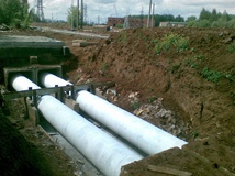 Теплоизоляция магистрального трубопровода, Пермь 