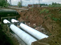 Теплоизоляция магистрального трубопровода, Пермь